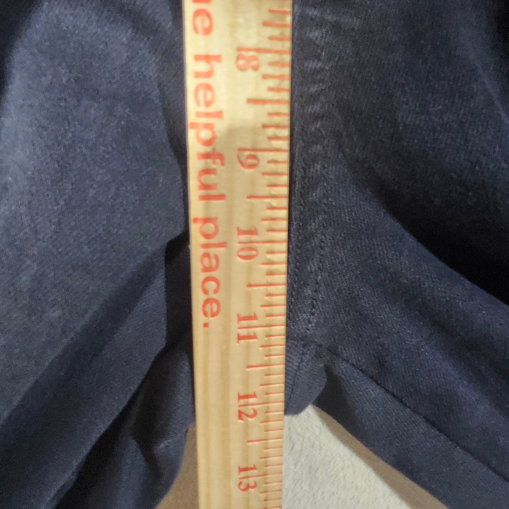 Judy Blue Navy Blue Faded Black Garment Dyed Utility Pant Women 7/28 Tapered Leg - Picture 10 of 12